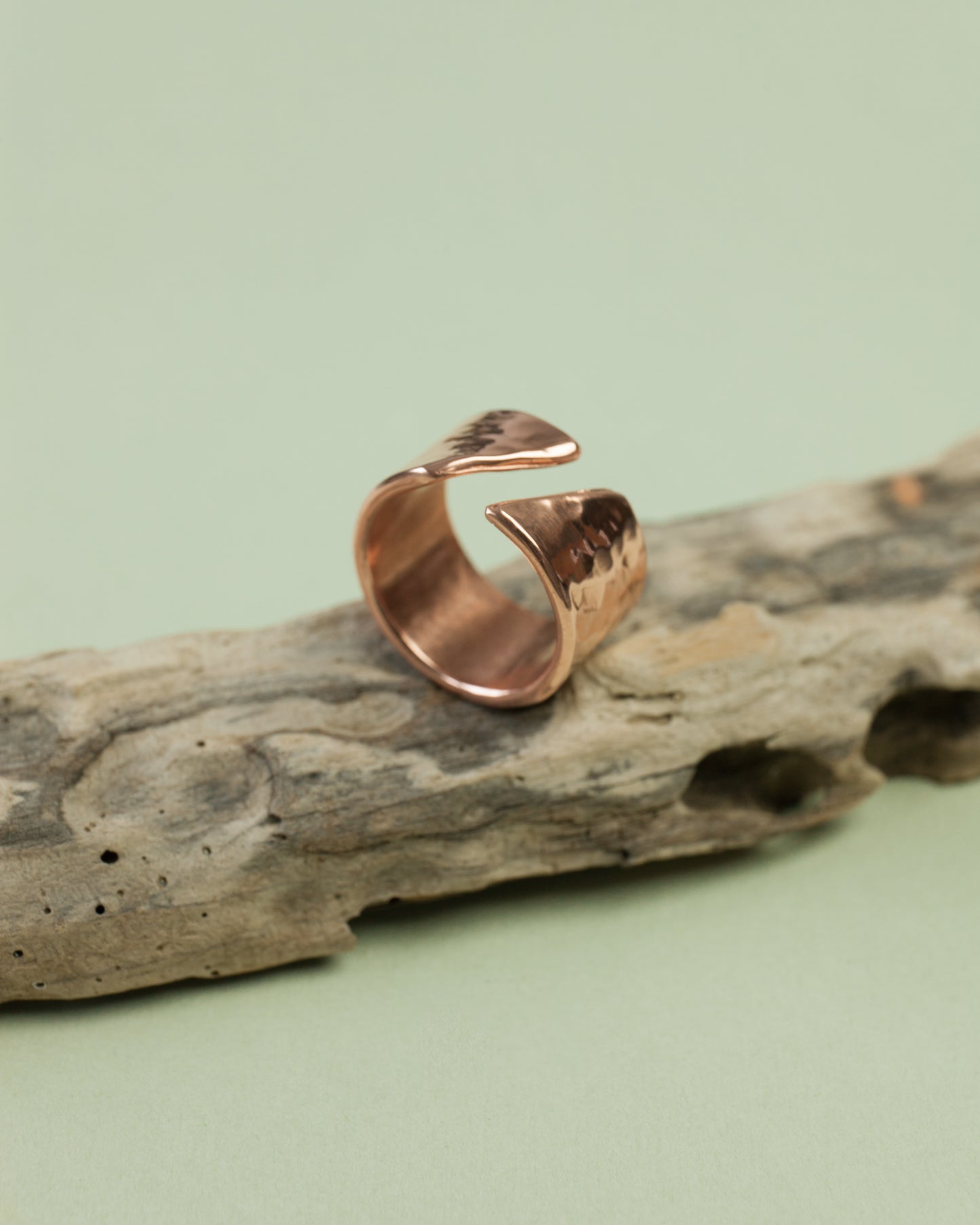 Obrączka Młotkowana Szerokość 11 mm