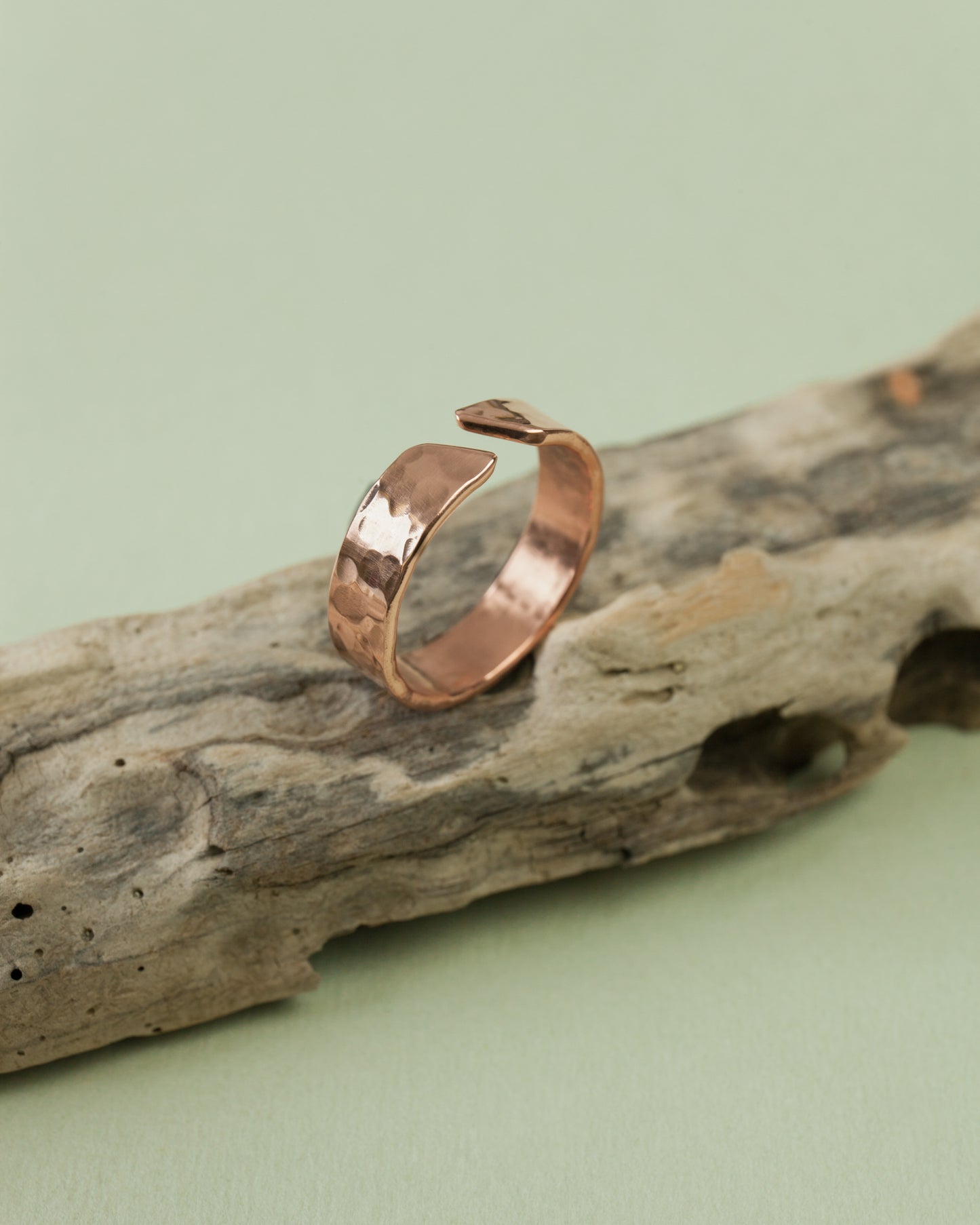 Obrączka Młotkowana Szerokość 5 mm